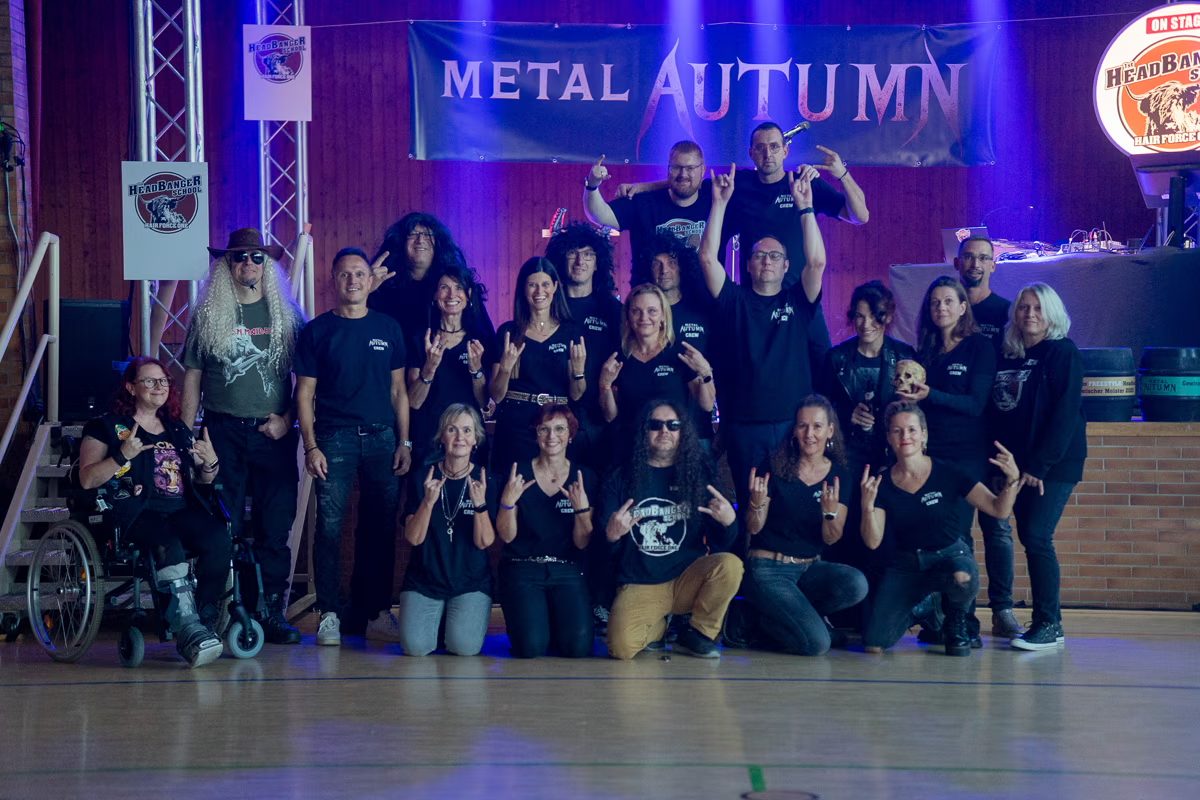 Das Team des ersten METAL AUTUMN 2025 in Röllbach